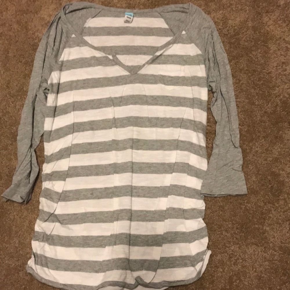 Old navy striped maternity top